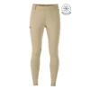Kerrits Women's Power Stretch Knee Patch Pocket Tights - Tan