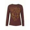 EQL Women's Windy Horse Long Sleeve T-Shirt - Mahogany