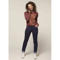 EQL Women's Windy Horse Long Sleeve T-Shirt - Mahogany 5 EQL Women's Windy Horse Long Sleeve T-Shirt - Mahogany -Ovation || Dublin Officials 581877 800 800