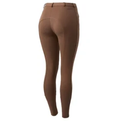 Horze Women's Active Full Seat Breeches - Cocoa Mocha