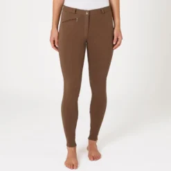 Horze Women's Active Full Seat Breeches - Cocoa Mocha -Ovation || Dublin Officials 583248 800 800