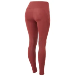 Horze Women's Raquel Knee Patch Tights - Merlot