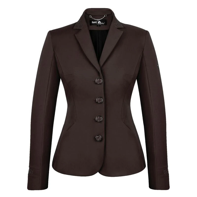 Fair Play Women's Taylor Show Jacket - Brown 1 Fair Play Women's Taylor Show Jacket - Brown
