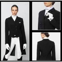 Fair Play Women's Dorothee Shadbelly Coat - Black -Ovation || Dublin Officials 593055 800 800