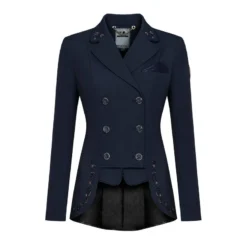Fair Play Women's Lexim RoseGold Dressage Short Tailcoat - Navy