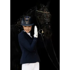 Fair Play Women's Taylor Rose Gold Show Jacket - Navy 6 Fair Play Women's Taylor Rose Gold Show Jacket - Navy -Ovation || Dublin Officials 593347 800 800