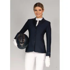 Fair Play Women's Taylor Rose Gold Comfimesh Show Jacket - Black -Ovation || Dublin Officials 593387 800 800