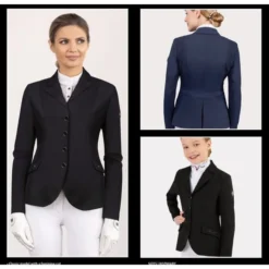 Fair Play Women's Loriana Show Jacket - Black -Ovation || Dublin Officials 593448 800 800