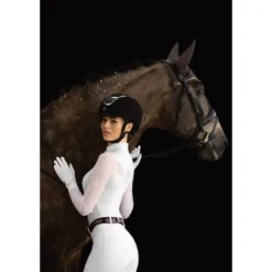 Fair Play Women's Cecile Long Sleeve Competition Shirt - Black -Ovation || Dublin Officials 595357 800 800