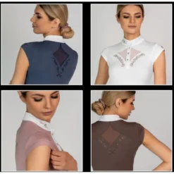 Fair Play Women's Cathrine Rose Gold Sleeveless Competion Shirt - Black 7 Fair Play Women's Cathrine Rose Gold Sleeveless Competion Shirt - Black -Ovation || Dublin Officials 595722 800 800