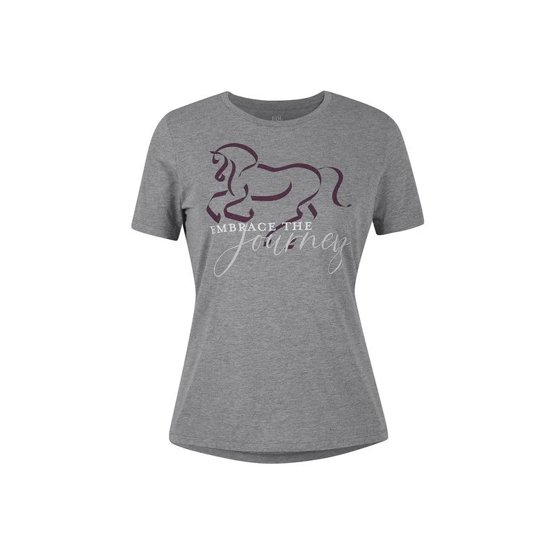 EQL Women's Inspirational Quote T-Shirt - Heather Grey 1 EQL Women's Inspirational Quote T-Shirt - Heather Grey