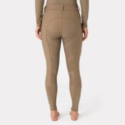 Horze Women's Patricia Full Seat Thermo Breeches - Shiitake Beige -Ovation || Dublin Officials 601431 800 800