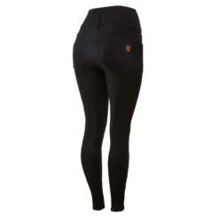 Horze Women's Tara Full Seat Thermo Breeches - Black