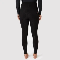 Horze Women's Tara Full Seat Thermo Breeches - Black -Ovation || Dublin Officials 601556 800 800