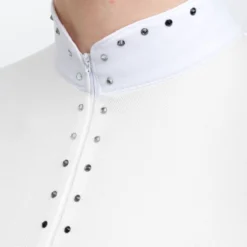 Cavalliera Women's Diva Short Sleeve Show Shirt - Off White -Ovation || Dublin Officials 602969 800 800