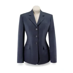 RJ Classics Women's Devon Show Coat - Navy Herringbone