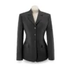 RJ Classics Women's Devon Show Coat - Black Herringbone