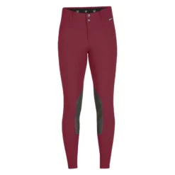 Kerrits Women's Crossover II Knee Patch Breeches - Sangria