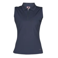 Shires Aubrion Women's Poise Sleeveless Polo - Navy