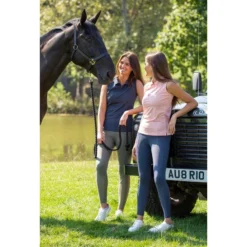 Shires Aubrion Women's Poise Sleeveless Polo - Navy -Ovation || Dublin Officials 618597 800 800