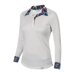 Shires Aubrion Women's Equestrian Style Shirt - Posy Nightfall