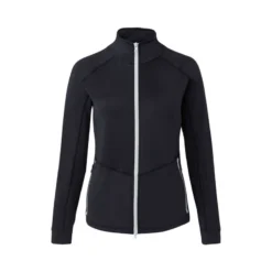 Horze Women's Vera Full Zip Tech Sweatshirt - Dark Navy