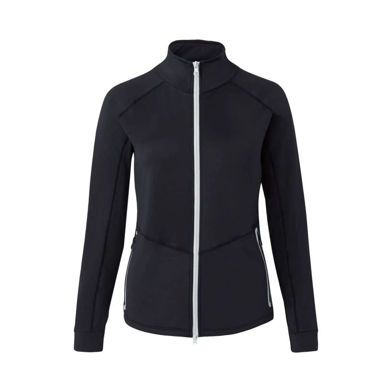 Horze Women's Vera Full Zip Tech Sweatshirt - Dark Navy 1 Horze Women's Vera Full Zip Tech Sweatshirt - Dark Navy