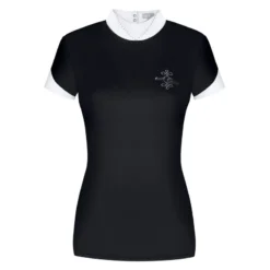 Fair Play Women's Bruna Short Sleeve Competition Shirt - Black