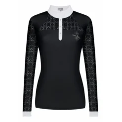 Fair Play Women's Aiko Long Sleeve Competition Shirt - Black