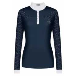 Fair Play Women's Alexis Long Sleeve Competition Shirt - Navy
