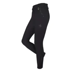 Fair Play Women's Jasmine Fleur Full Seat Breeches - Black