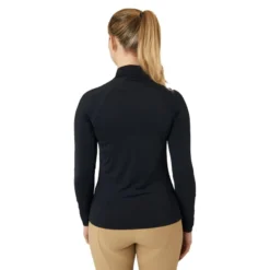B Vertigo Women's Nancy Long Sleeve Half Zip Training Shirt - Anthracite Grey -Ovation || Dublin Officials 659716 800 800