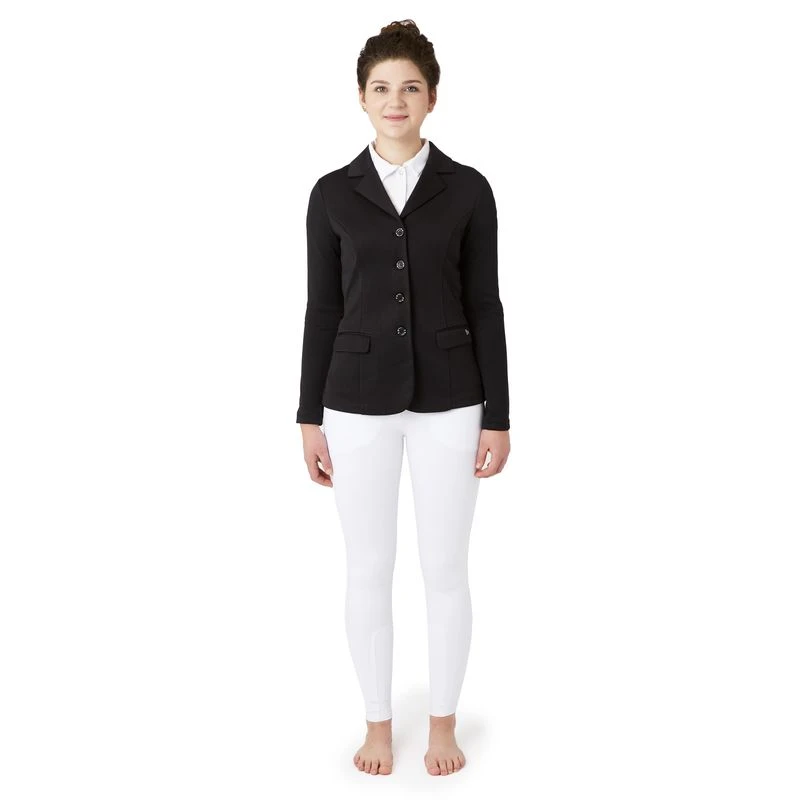 Horze Women's Ada Show Jacket - Black 3 Horze Women's Ada Show Jacket - Black - Image 3