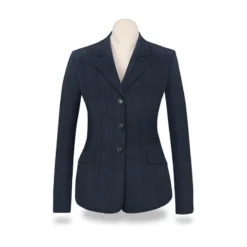 RJ Classics Women's Monterey Show Coat - Blue Dusk Plaid
