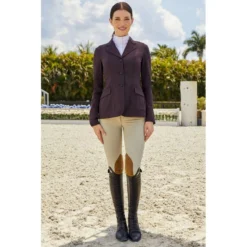 RJ Classics Women's Monterey Show Coat - Raisin -Ovation || Dublin Officials 675649 800 800