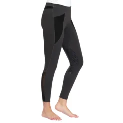 TuffRider Women's Tatum Tights - Charcoal/Black -Ovation || Dublin Officials 678833 800 800