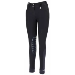 TuffRider Women's Element Knee Patch Breeches - Black