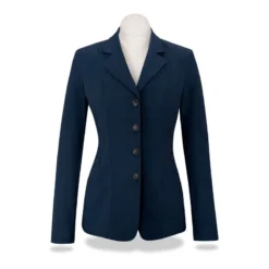 RJ Classics Women's Palermo Orange Label Show Coat - Twilight Blue Herringbone