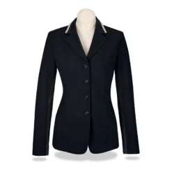 RJ Classics Women's Palermo Orange Label Show Coat - Black