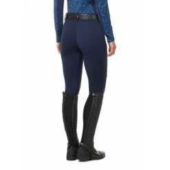 Kerrits Women's Power Stretch Knee Patch Pocket Tights - Ink -Ovation || Dublin Officials 683523 800 800