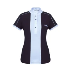 Fair Play Women's Claire Short Sleeve Competition Shirt - Black/White