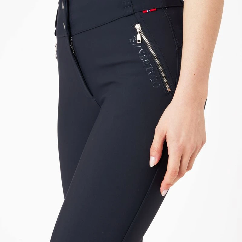 B Vertigo Women's Enya Full Seat Breeches - Dark Navy 2 B Vertigo Women's Enya Full Seat Breeches - Dark Navy - Image 2