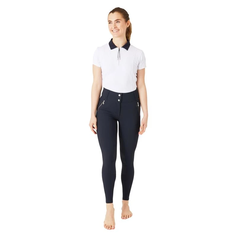 B Vertigo Women's Enya Full Seat Breeches - Dark Navy 4 B Vertigo Women's Enya Full Seat Breeches - Dark Navy - Image 4