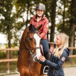 Horze Women's Mira Full Seat Breeches - Smoked Paprika -Ovation || Dublin Officials 696708 800 800