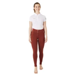 Horze Women's Mira Full Seat Breeches - Smoked Paprika -Ovation || Dublin Officials 696709 800 800