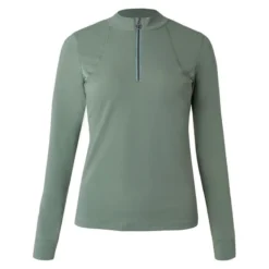 B Vertigo Women's Inez Technical Long Sleeve Shirt - Lily Pad