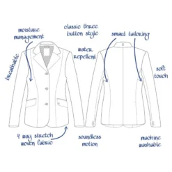 Tredstep Kids' Style Jr Jacket - Navy -Ovation || Dublin Officials 704937 800 800