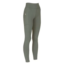 Shires Aubrion Women's Non-Stop Riding Tights - Olive
