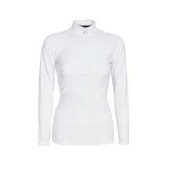 Horseware Women's Sara Long Sleeve Competition Shirt - White